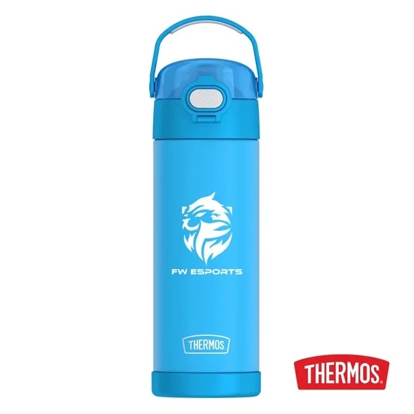 Thermos® FUNtainer™ SS Bottle W/ Lock Lid - 16oz - Thermos® FUNtainer™ SS Bottle W/ Lock Lid - 16oz - Image 6 of 13