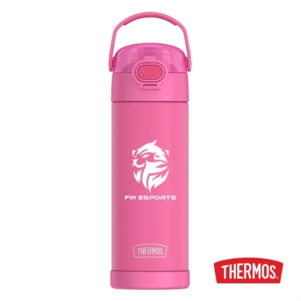 Thermos® FUNtainer™ SS Bottle W/ Lock Lid - 16oz - Thermos® FUNtainer™ SS Bottle W/ Lock Lid - 16oz - Image 10 of 13