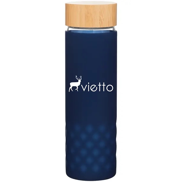 18 oz h2go Dawn Single Wall Glass Bottle w/Silicone Sleeve - 18 oz h2go Dawn Single Wall Glass Bottle w/Silicone Sleeve - Image 8 of 21