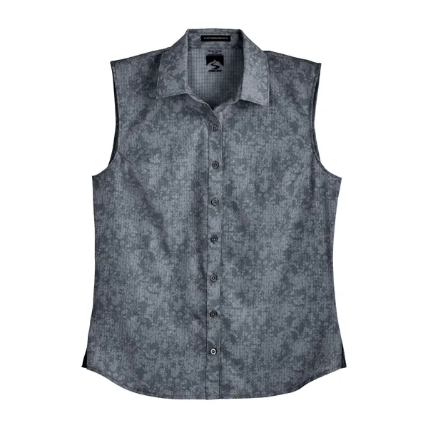 Women's Enthusiast Sleeveless Woven Shirt - Women's Enthusiast Sleeveless Woven Shirt - Image 4 of 5