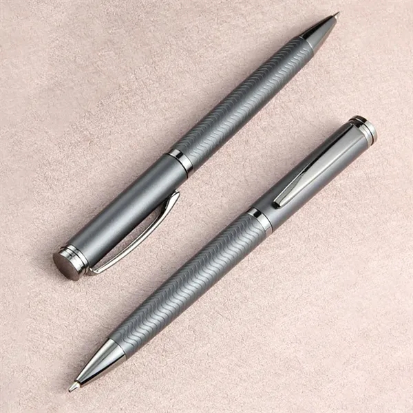 Metal Retractable Ballpoint Pen - Metal Retractable Ballpoint Pen - Image 2 of 2