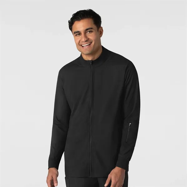 Wink Boundless Men's Warm Up Scrub Jacket - Wink Boundless Men's Warm Up Scrub Jacket - Image 0 of 12