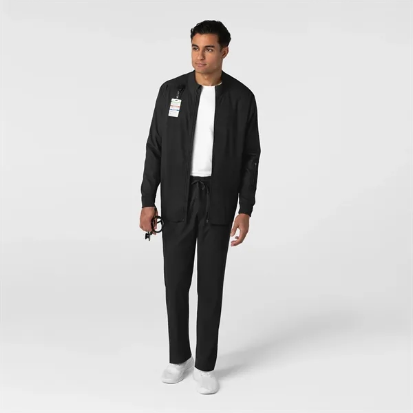 Wink Boundless Men's Warm Up Scrub Jacket - Wink Boundless Men's Warm Up Scrub Jacket - Image 2 of 12