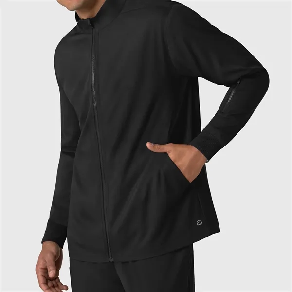 Wink Boundless Men's Warm Up Scrub Jacket - Wink Boundless Men's Warm Up Scrub Jacket - Image 3 of 12