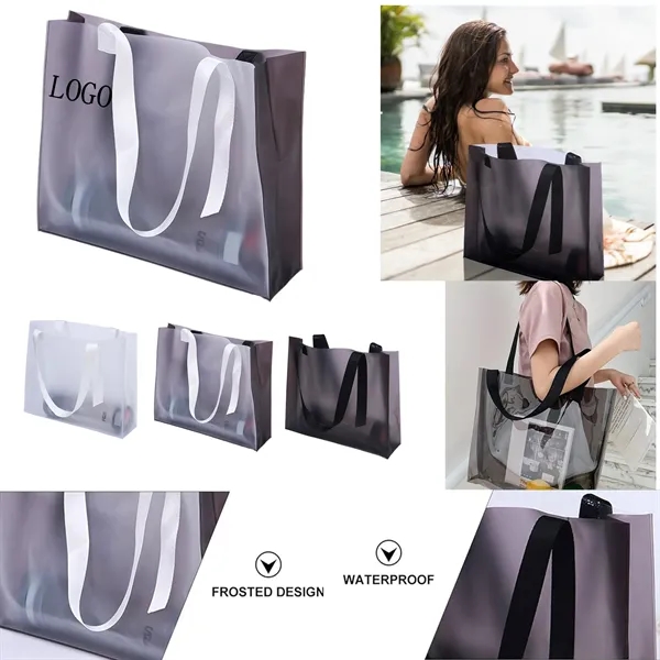 Transparent Pvc Gift Storage Handbag - Transparent Pvc Gift Storage Handbag - Image 0 of 6