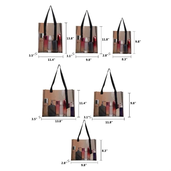 Transparent Pvc Gift Storage Handbag - Transparent Pvc Gift Storage Handbag - Image 3 of 6