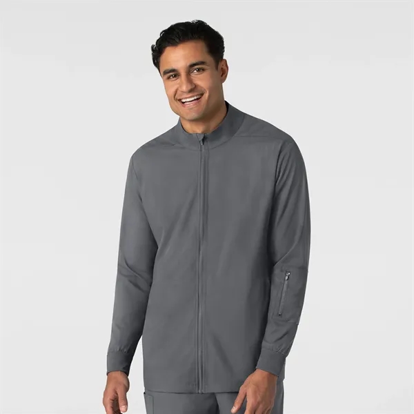 Wink Boundless Men's Warm Up Scrub Jacket - Wink Boundless Men's Warm Up Scrub Jacket - Image 9 of 12