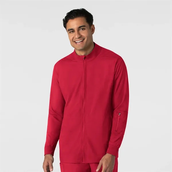 Wink Boundless Men's Warm Up Scrub Jacket - Wink Boundless Men's Warm Up Scrub Jacket - Image 10 of 12