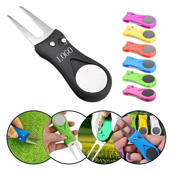 Folding Golf Green Repair Fork - Folding Golf Green Repair Fork - Image 0 of 9