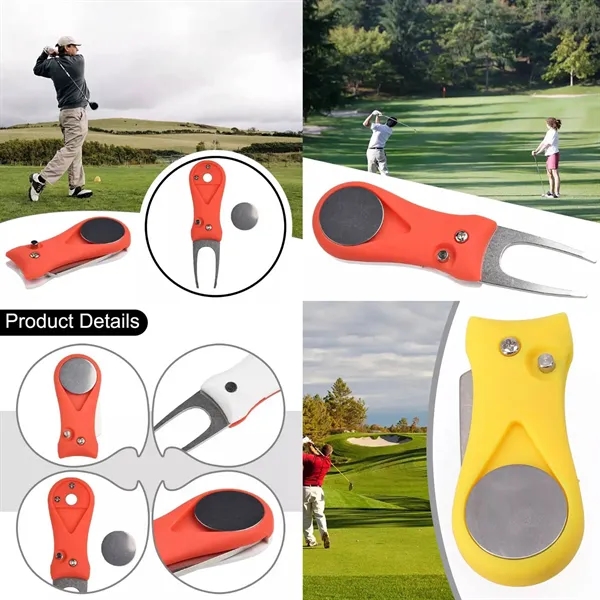 Folding Golf Green Repair Fork - Folding Golf Green Repair Fork - Image 2 of 9