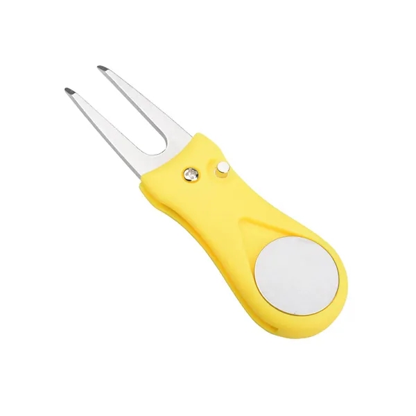 Folding Golf Green Repair Fork - Folding Golf Green Repair Fork - Image 4 of 9