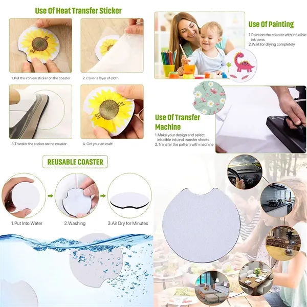 Scuba Coffee Cup Car Coaster - Scuba Coffee Cup Car Coaster - Image 2 of 5