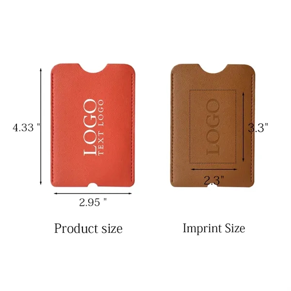 Vegan Leather Luggage Tag with Loop Strap - Vegan Leather Luggage Tag with Loop Strap - Image 3 of 27