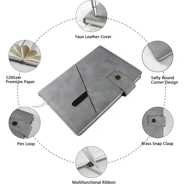 A5 Journal Notebook Set With Pen & Gift Box - A5 Journal Notebook Set With Pen & Gift Box - Image 1 of 5