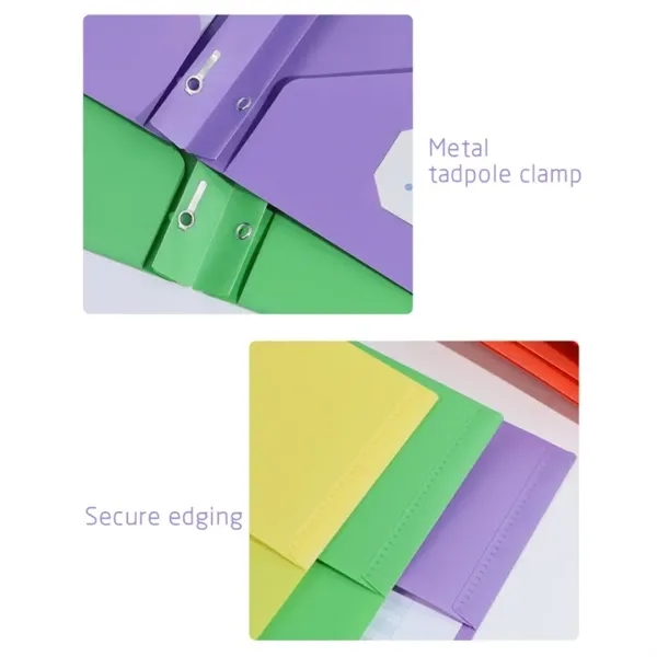 Plastic Folders with Pockets - Plastic Folders with Pockets - Image 1 of 6