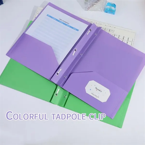 Plastic Folders with Pockets - Plastic Folders with Pockets - Image 6 of 6