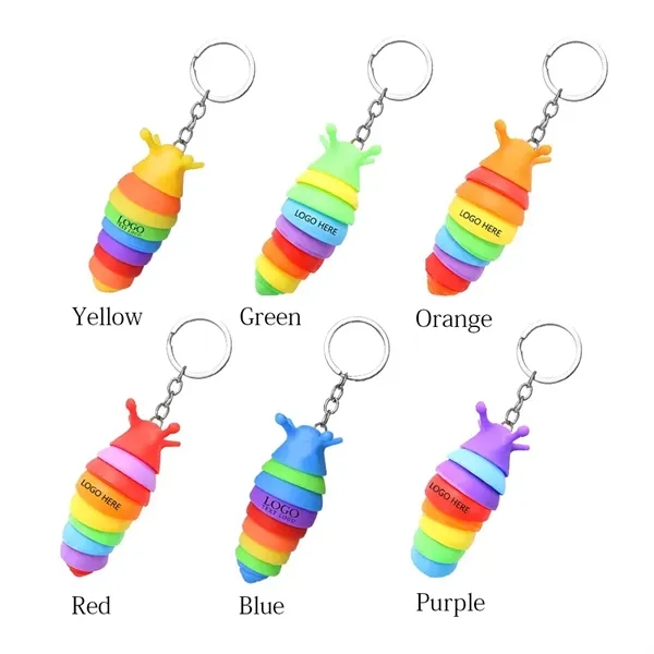 Mini Fidget Slug Key-Chain Toys - Mini Fidget Slug Key-Chain Toys - Image 1 of 8