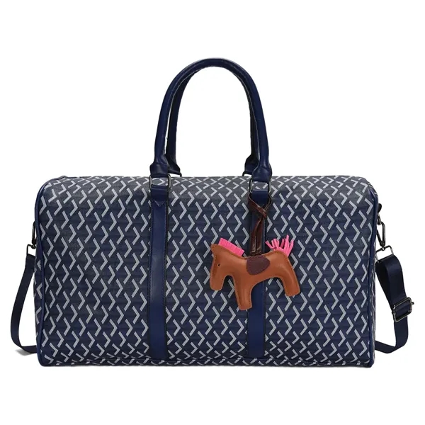 Pu Travel Handheld Large Diagonal Cross Luggage Storage Bag - Pu Travel Handheld Large Diagonal Cross Luggage Storage Bag - Image 5 of 7