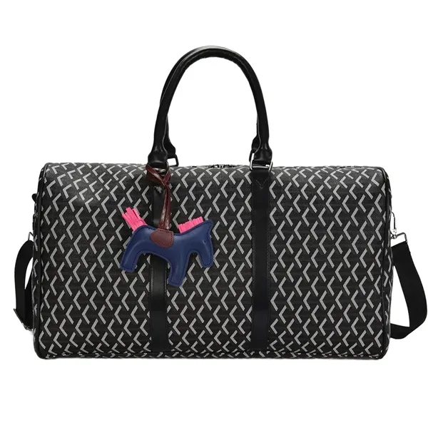 Pu Travel Handheld Large Diagonal Cross Luggage Storage Bag - Pu Travel Handheld Large Diagonal Cross Luggage Storage Bag - Image 7 of 7