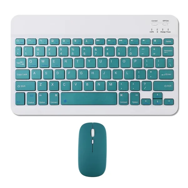 Wireless Bluetooth Keyboard and Mouse - Wireless Bluetooth Keyboard and Mouse - Image 3 of 9