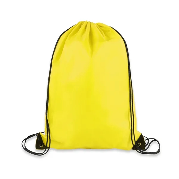 Polyester Drawstring Backpack - Polyester Drawstring Backpack - Image 2 of 5