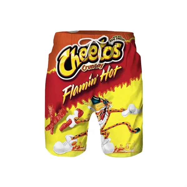 Men'S Hawaiian Beach Shorts - Men'S Hawaiian Beach Shorts - Image 3 of 5