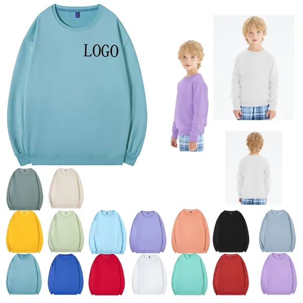 Custom Round Neck Sweatshirt - Custom Round Neck Sweatshirt - Image 0 of 19