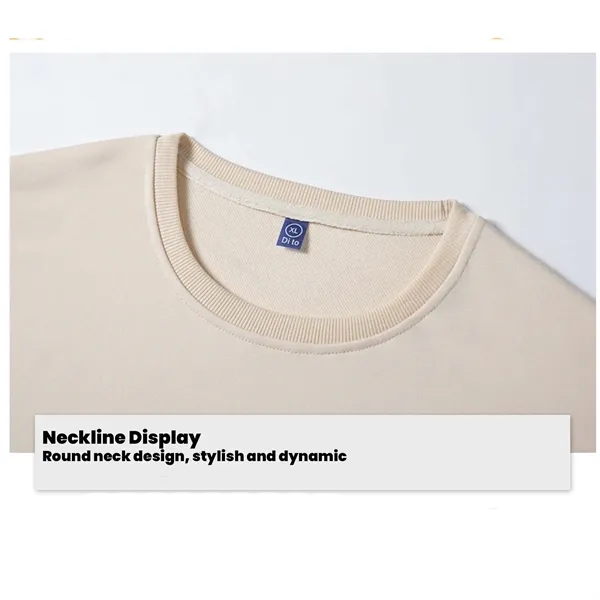 Custom Round Neck Sweatshirt - Custom Round Neck Sweatshirt - Image 2 of 19
