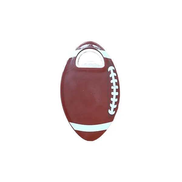 American Football Bottle Opener Coaster - American Football Bottle Opener Coaster - Image 2 of 2