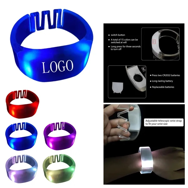 Remote Control Luminous Bracelet - Remote Control Luminous Bracelet - Image 0 of 6