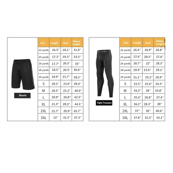 Men'S Fitness Sportswear Tights Suit - Men'S Fitness Sportswear Tights Suit - Image 2 of 9