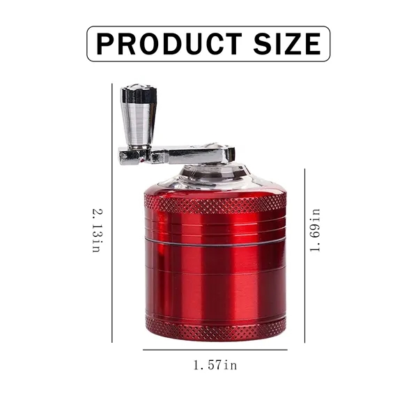 4-Layer Zinc Alloy 40Mm Grinder - 4-Layer Zinc Alloy 40Mm Grinder - Image 1 of 3