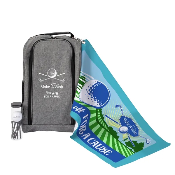 Putt Perfect Golf Shoe Bag Gift Set - Putt Perfect Golf Shoe Bag Gift Set - Image 0 of 2