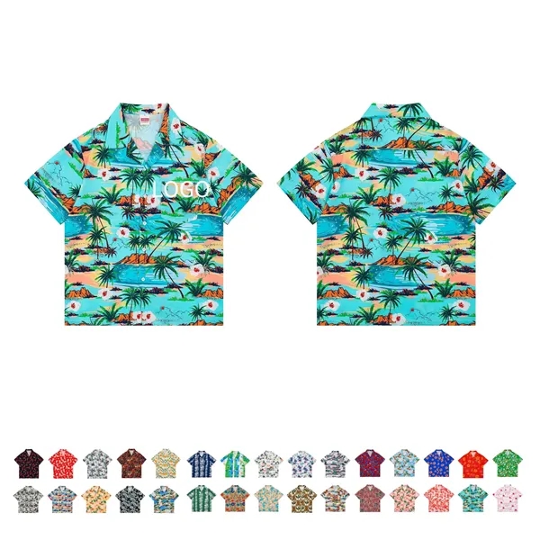 Men'S Hawaiian Tropical Beach Shirt - Men'S Hawaiian Tropical Beach Shirt - Image 0 of 1