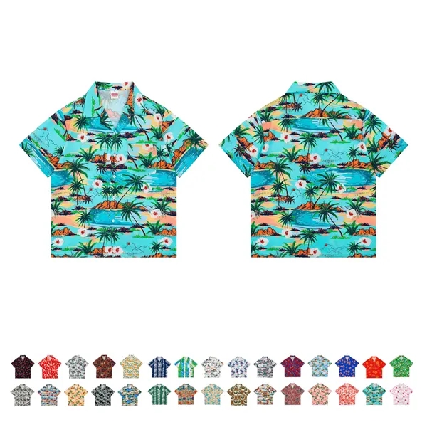 Men'S Hawaiian Tropical Beach Shirt - Men'S Hawaiian Tropical Beach Shirt - Image 1 of 1