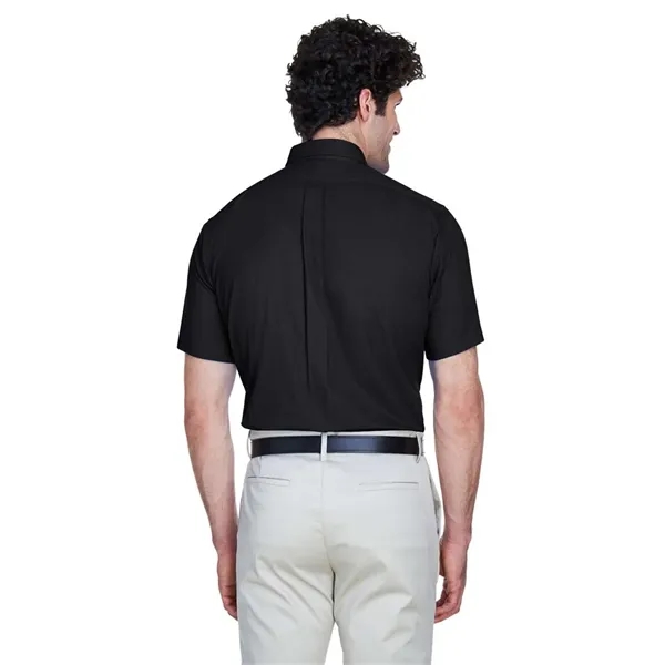 CORE365 Men's Tall Optimum Short Sleeve Twill Dress Shirt - CORE365 Men's Tall Optimum Short Sleeve Twill Dress Shirt - Image 3 of 9