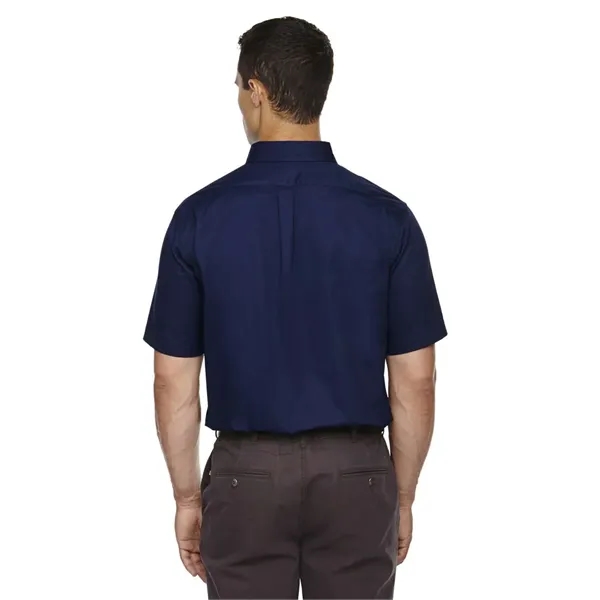 CORE365 Men's Tall Optimum Short Sleeve Twill Dress Shirt - CORE365 Men's Tall Optimum Short Sleeve Twill Dress Shirt - Image 7 of 9