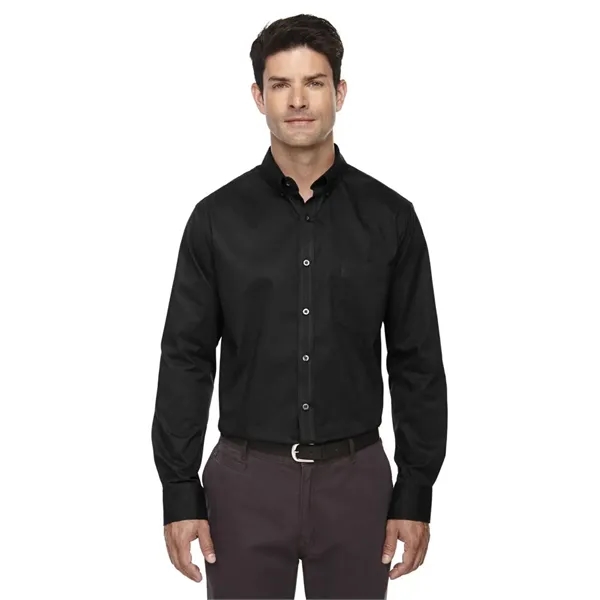CORE365 Men's Tall Operate Long Sleeve Twill Dress Shirt - CORE365 Men's Tall Operate Long Sleeve Twill Dress Shirt - Image 3 of 9