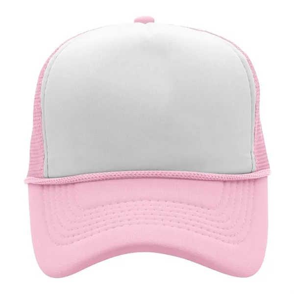 Full Color Embroidered Trucker Hat - Full Color Embroidered Trucker Hat - Image 7 of 20