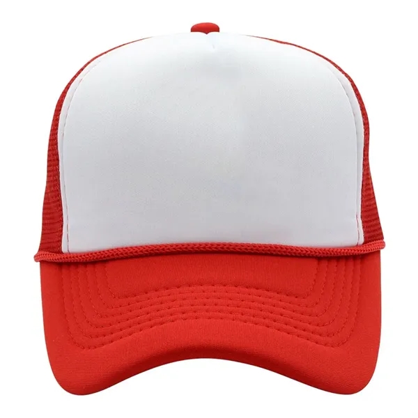 Full Color Embroidered Trucker Hat - Full Color Embroidered Trucker Hat - Image 20 of 20