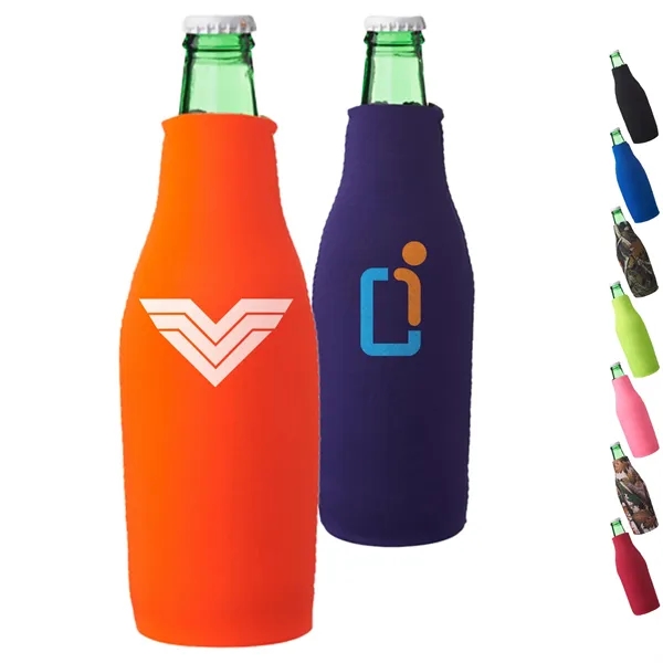 Custom Zipper Water Bottle Insulator