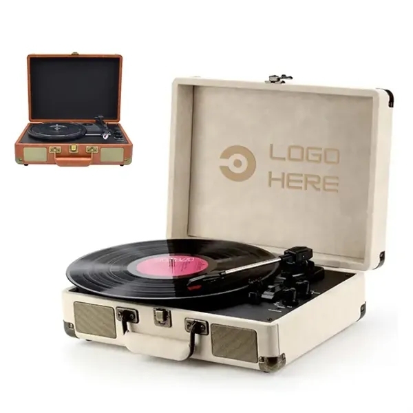 Vinyl Record Player Bluetooth Speaker - Vinyl Record Player Bluetooth Speaker - Image 1 of 7