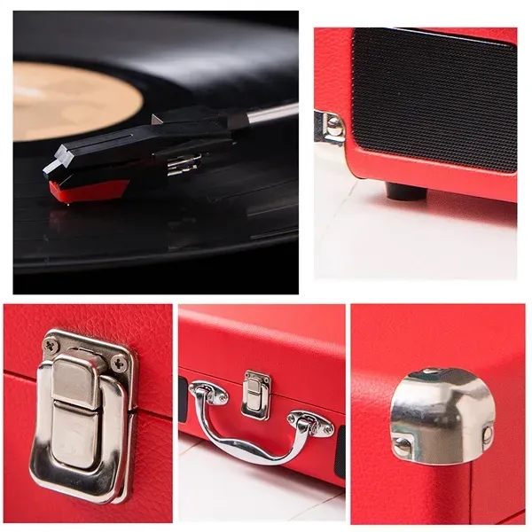 Vinyl Record Player Bluetooth Speaker - Vinyl Record Player Bluetooth Speaker - Image 2 of 7