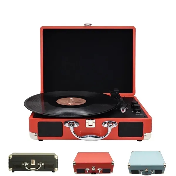 Vinyl Record Player Bluetooth Speaker - Vinyl Record Player Bluetooth Speaker - Image 4 of 7