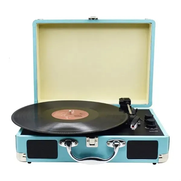 Vinyl Record Player Bluetooth Speaker - Vinyl Record Player Bluetooth Speaker - Image 6 of 7