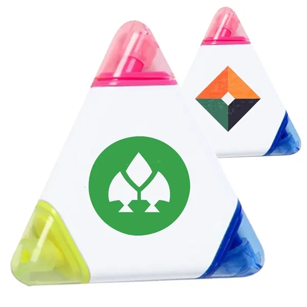 Triangle Plastic Highlighters - Triangle Plastic Highlighters - Image 0 of 1