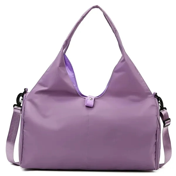 Yoga Duffle Bag with Shoe Pouch - Yoga Duffle Bag with Shoe Pouch - Image 4 of 6