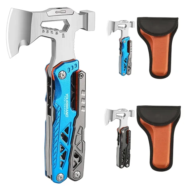 Multifunctional Camping Tool Axe with Hammer - Multifunctional Camping Tool Axe with Hammer - Image 0 of 6