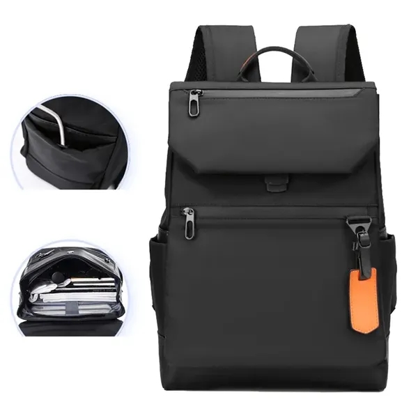 Oxford Cloth Backpack - Oxford Cloth Backpack - Image 3 of 5