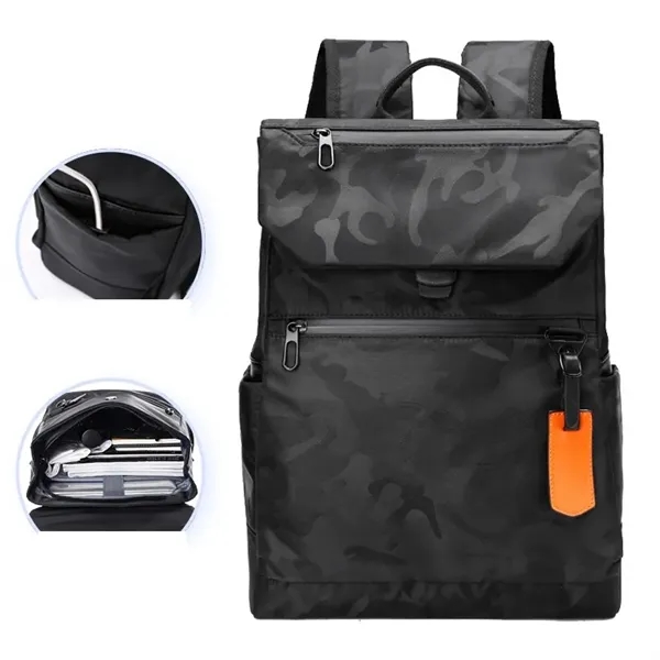 Oxford Cloth Backpack - Oxford Cloth Backpack - Image 4 of 5